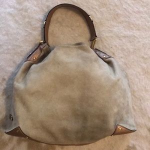Cole Haan Suede Hobo Bag